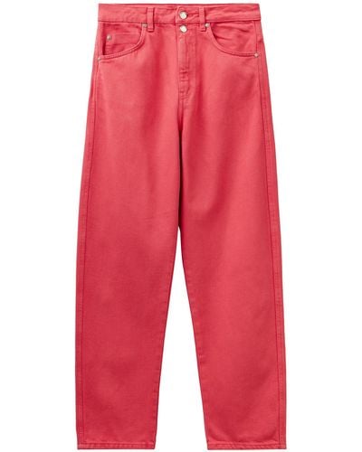 Benetton Pantalone 4lyxde018 Jeans - Red