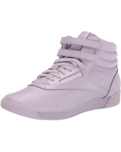 Reebok Freestyle Hi High Top Sneaker - Purple