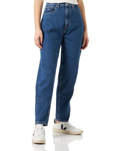 Tommy Hilfiger Jeans Mom Jeans High Rise - Blau