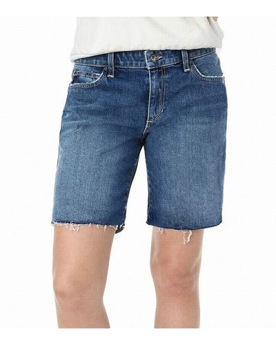 Joe's Jeans Midrise Cut Off Bermuda Short - Blue