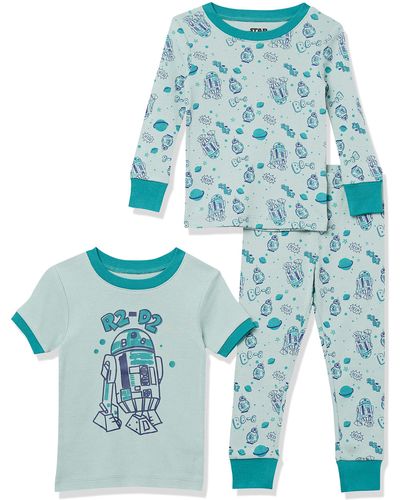 Amazon Essentials Disney | Marvel | Star Wars Pyjama en Coton - Bleu
