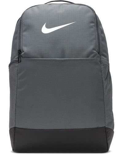 Nike Dh7709-026 Brasilia 9.5 Sports Backpack Flint Grey/black/white One Size