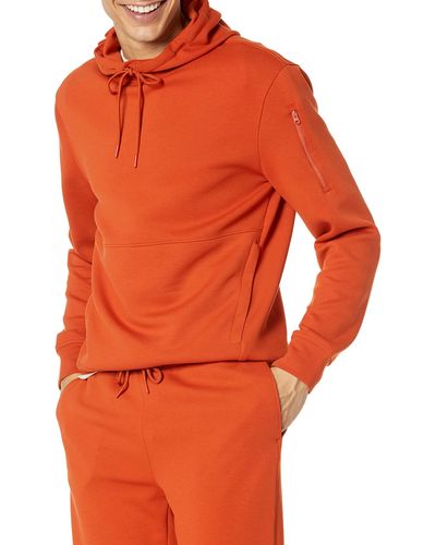 Amazon Essentials Active Sweat Hooded Sweatshirt - Orange