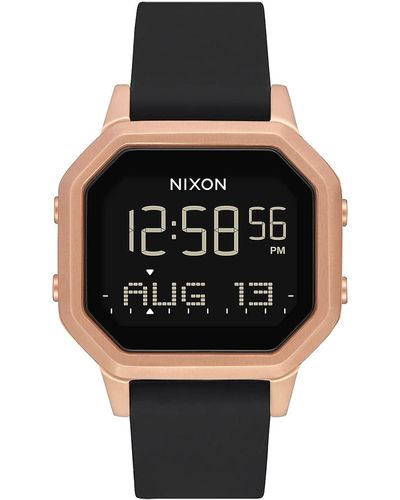 Nixon Siren SS 's Water-Resistant Digital Watch - Schwarz