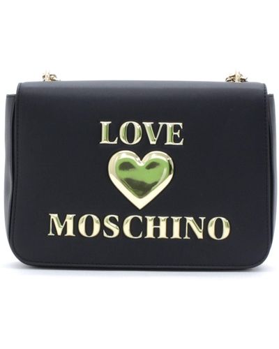 Love Moschino Borsa A Spalla Da Donna Schultertasche - Schwarz