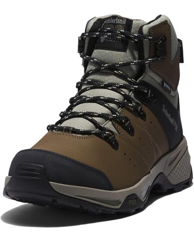 Timberland Switchback Soft Toe Waterproof Industrial Hiking Work Boot - Black
