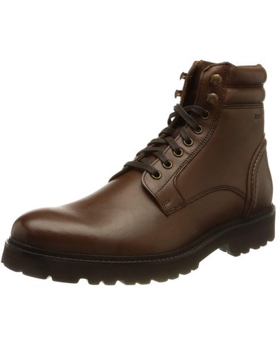 Marc O' Polo Rolf 1a Lace Up Bootie - Brown