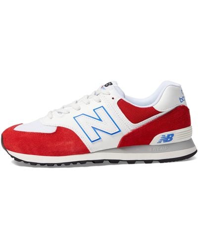 New Balance 574 V2 Lace-up Sneaker - Red