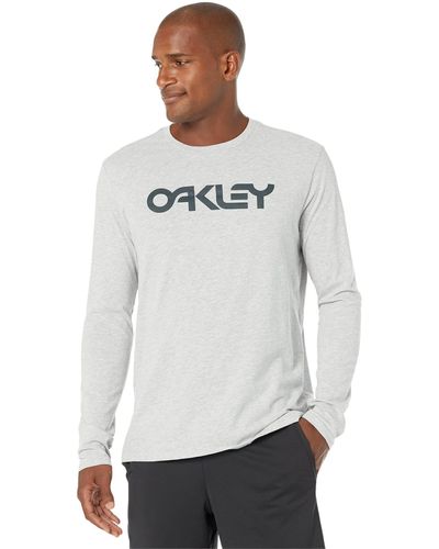 Oakley Erwachsene Mark Ii Long Sleeve Tee 2.0 T-Shirt - Blau