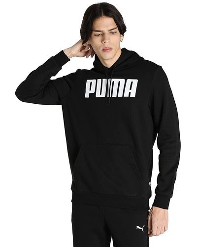 PUMA Essentials Fleece Hoodie Cotton Black M