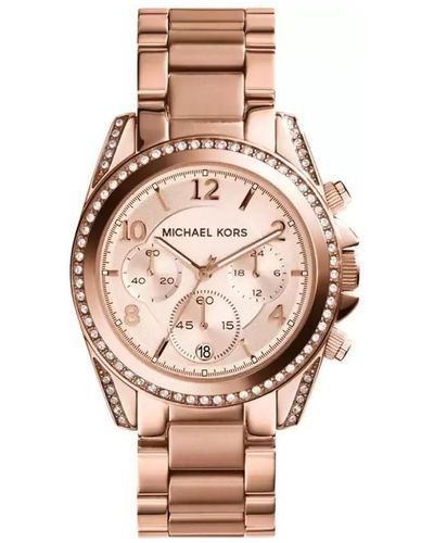 Michael Kors Ladies Blair Chronograph Watch Mk5263 - Pink