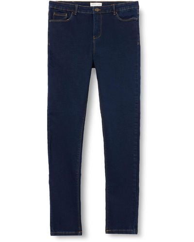 Springfield Jeans Jegging Lavado Sostenible Pantalones Vaqueros - Azul