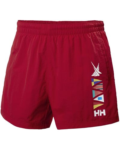 Helly Hansen Cascais Tronco Costume a Pantaloncino - Rosso