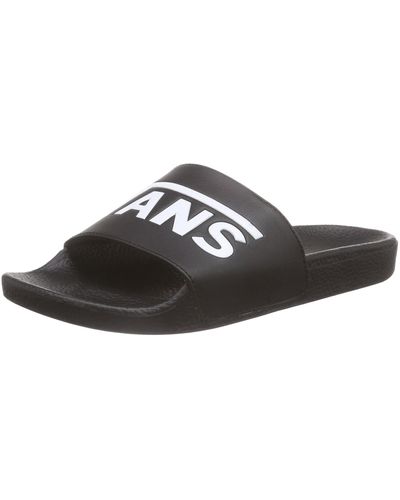 Vans Checkerboard Slide-on Sandalen - Schwarz