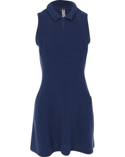 adidas Standard Go-to Sleeveless Golf Dress - Blue