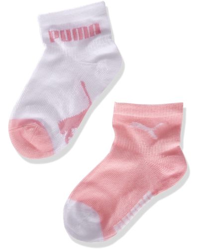 PUMA Mini Cats Lifestyle Sock 6 Pack Calcetín clásico - Rosa