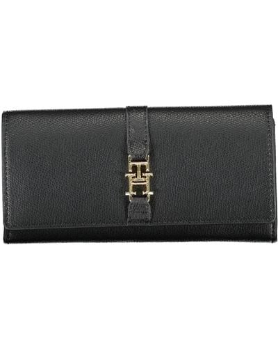 Tommy Hilfiger Polyurethane Wallet - Black