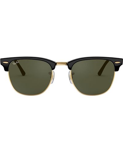 Ray-Ban Rb3016 Clubmaster Square Sunglasses - Green