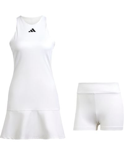adidas Y-Tenniskleid - Weiß