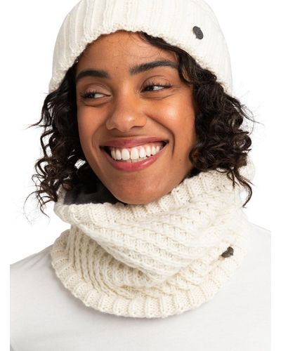 Roxy Funktioneller Halswärmer aus Fleece für Frauen - Natur