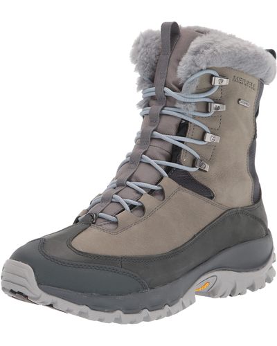 Merrell Womens Thermo Rhea Mid Waterproof Snow Boot - Multicolor