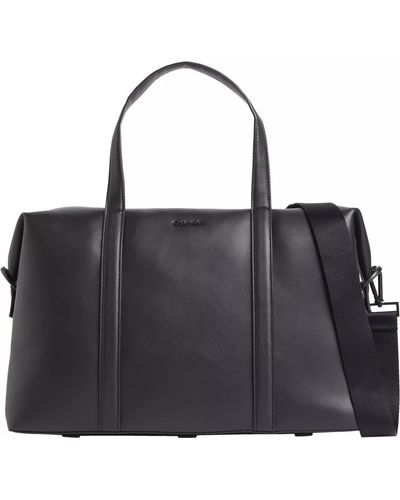 Calvin Klein Minimal 'focus' Weekender Bag - Black