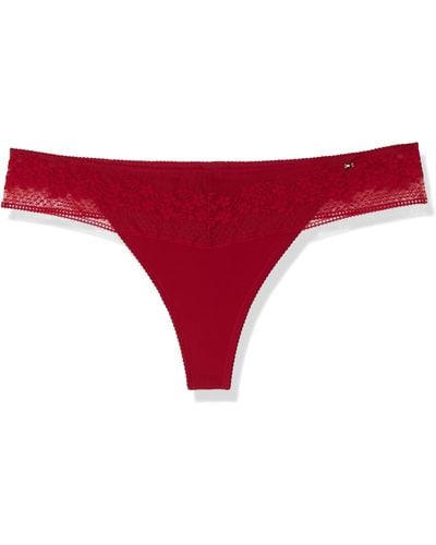 Tommy Hilfiger Thong Curve Tangas - Rot