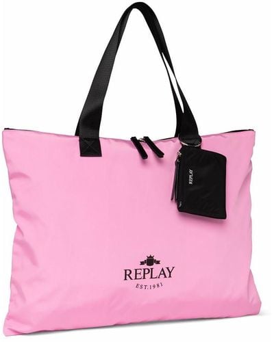 Replay Women's Bag Made Of Nylon - Black