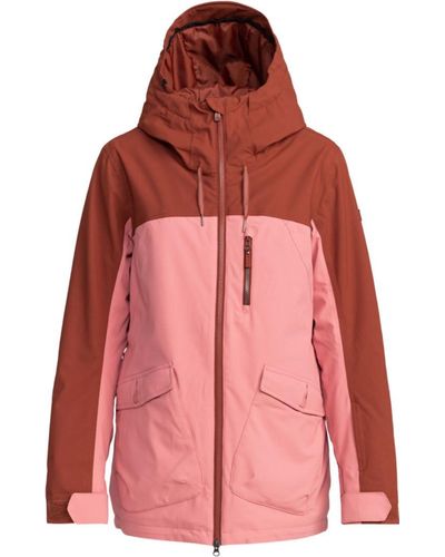 Roxy Technical Snow Jacket for - Funktionelle Schneejacke - Frauen - S - Rot