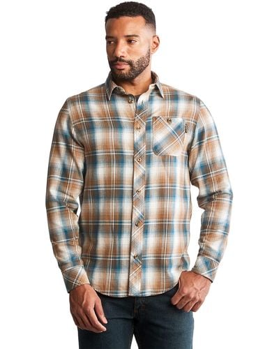 Timberland Woodfort Mid-weight Flannel Work Shirt - Multicolor