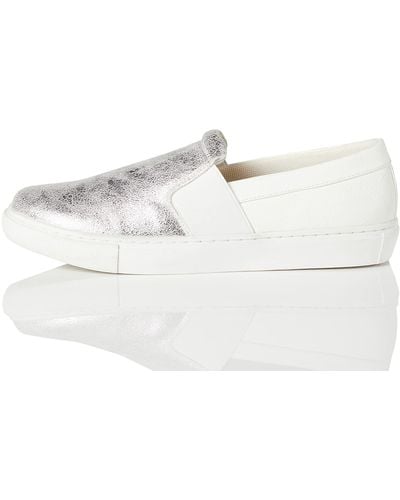 FIND 's Low-top Trainers In Slip-on Skate Style - White
