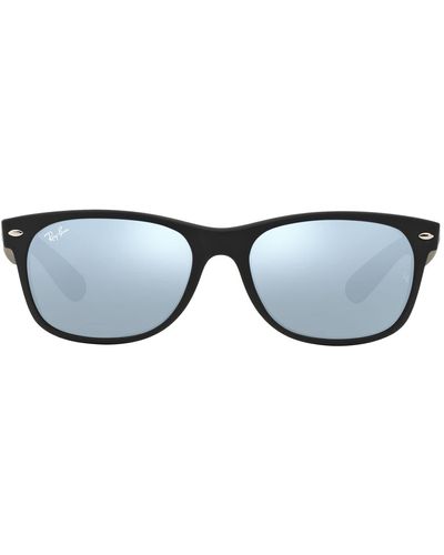 Ray-Ban Rb4105 Folding Wayfarer Square Sunglasses - Black