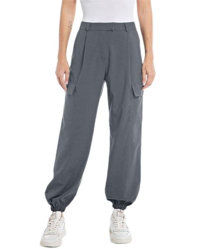 Replay W8085 Trousers - Blue