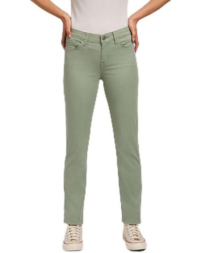 Lee Jeans Marion Straight Pantaloni - Verde