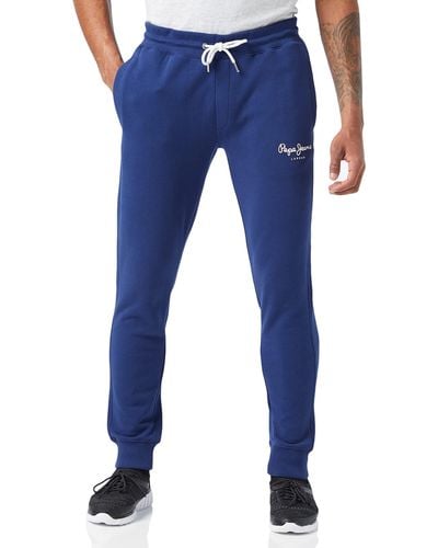 Pepe Jeans George joggingbroek Voor - Blauw