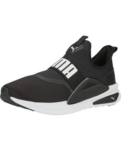 PUMA Softride Enzo Evo Slip-on Sneaker - Black
