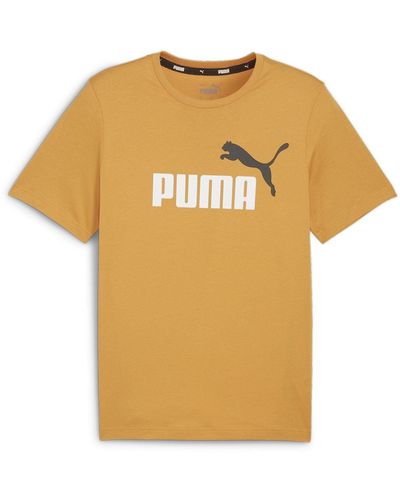 PUMA 586759-96 T-shirt Ginger Tea - Yellow