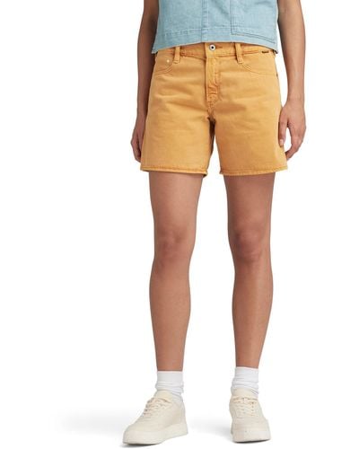 G-Star RAW Judee Denim Shorts - Arancione