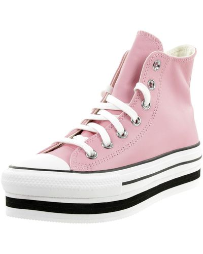 Converse CTAS Eva Lift Ox Platform High-Top Sneaker 569723C Rosa - Pink