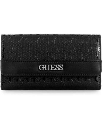 Guess Factory Ellison Slim Clutch Wallet Black
