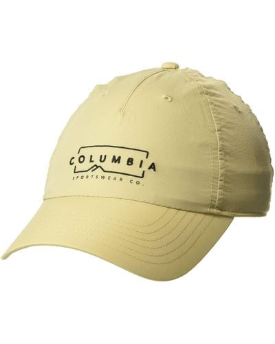 Columbia 's Spring Canyon Ball Cap - Yellow