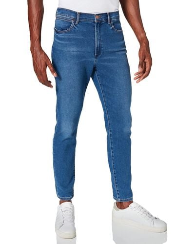 Wrangler HIGH Rise Skinny Jeans - Blau