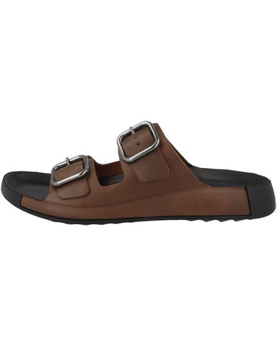 Ecco 2nd Cozmo M Slide Sandal - Marron