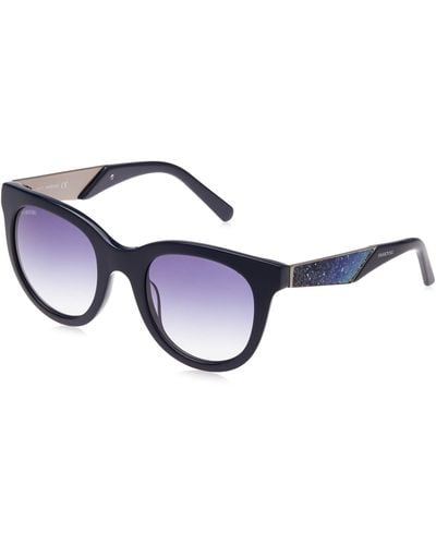 Swarovski Sunglasses Sk0126 90W-50-22-140 Occhiali da Sole - Blu