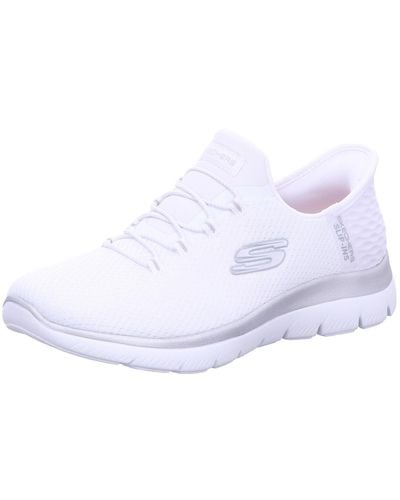 Skechers Sports Trainers For Women Summits White