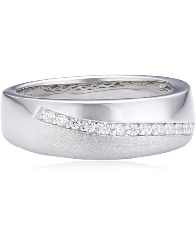 S.oliver Ring Silber 925 Gr.54 400558 - Schwarz