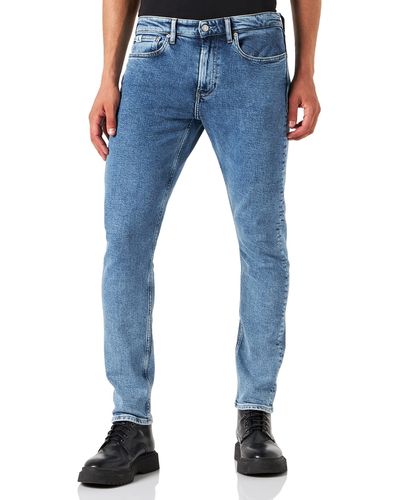 Calvin Klein Jeans Slim Taper J30J321467 Pantalones - Azul