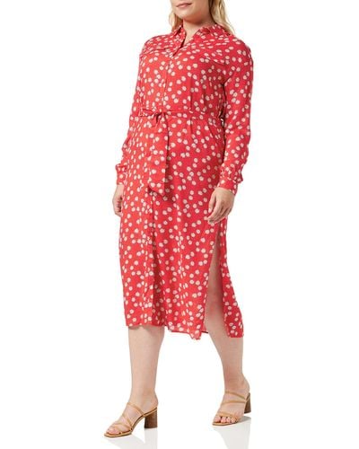Pepe Jeans Overall - Effen - 3/4-mouwen - Rood