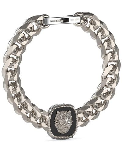 Guess Bracciale JUMB04001JWSTBKS Re Leone Uomo - Multicolore