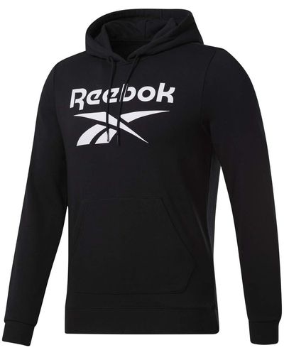 Reebok Ri Ft Oth Bl Hoodie Sweatshirt - Zwart